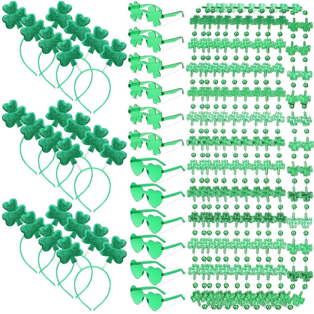7919 36 Pieces St. Patricks Day Party Favors Set Including 12 Shamrock